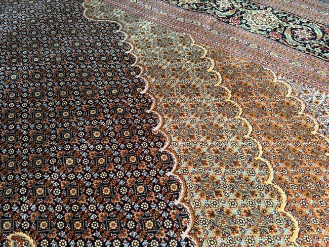 Authentic Fine Persian Tabriz 8.4x11.5 - 4