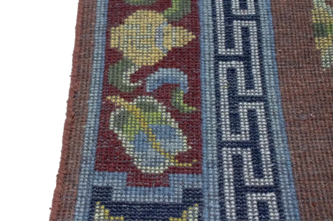 Maroon Red Floral 3X6 Chinese Style Oriental Rug - 18