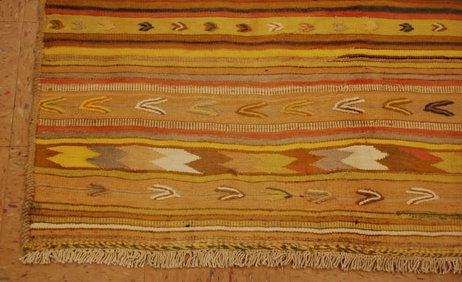 CAUCASIAN SOUMAK KILIM 4.10x6.4 - 3