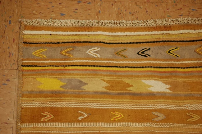 CAUCASIAN SOUMAK KILIM 4.10x6.4 - 4