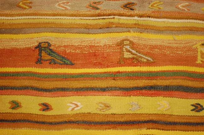 CAUCASIAN SOUMAK KILIM 4.10x6.4 - 6