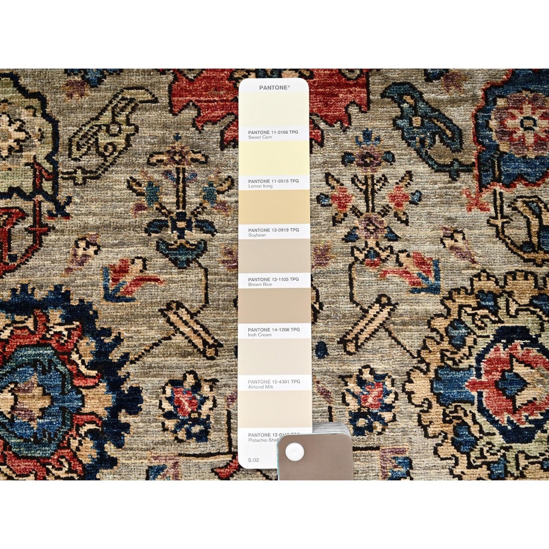 Brown Northwest Persian All Over Design Hand Knotted Wool Runner Rug - 4