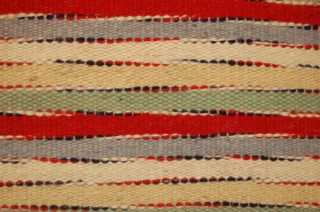 Hand-Made Pillow Cushion Rug 1'6" x 1' 8" - 2