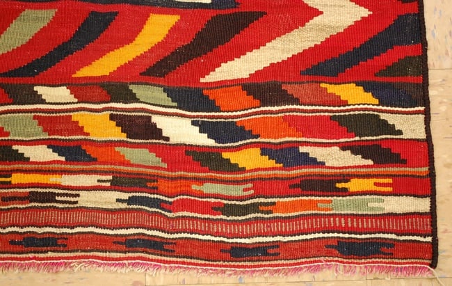 CAUCASIAN RUG 3.7x9.2 - 2