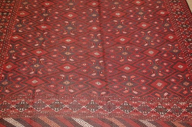TURKMAN YAMOUTH SOUMAK KILIM 6'1" x 10'10" - 6