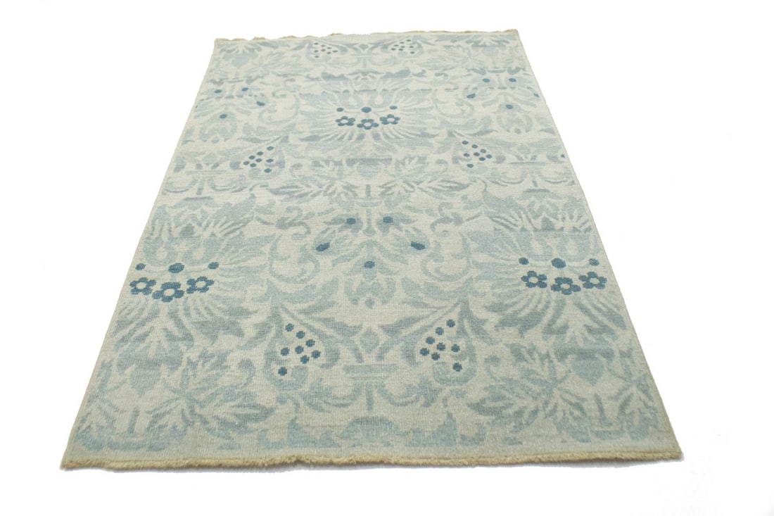 Floral Transitional 5X7 Modern Oriental Rug - 13