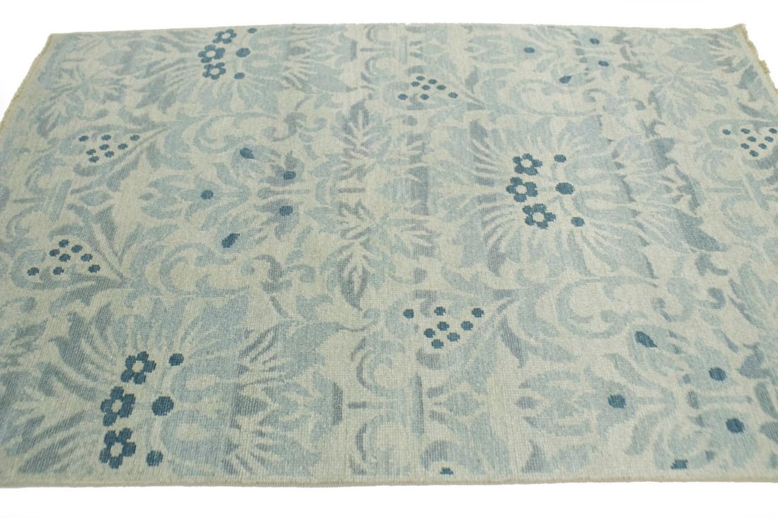 Floral Transitional 5X7 Modern Oriental Rug - 7
