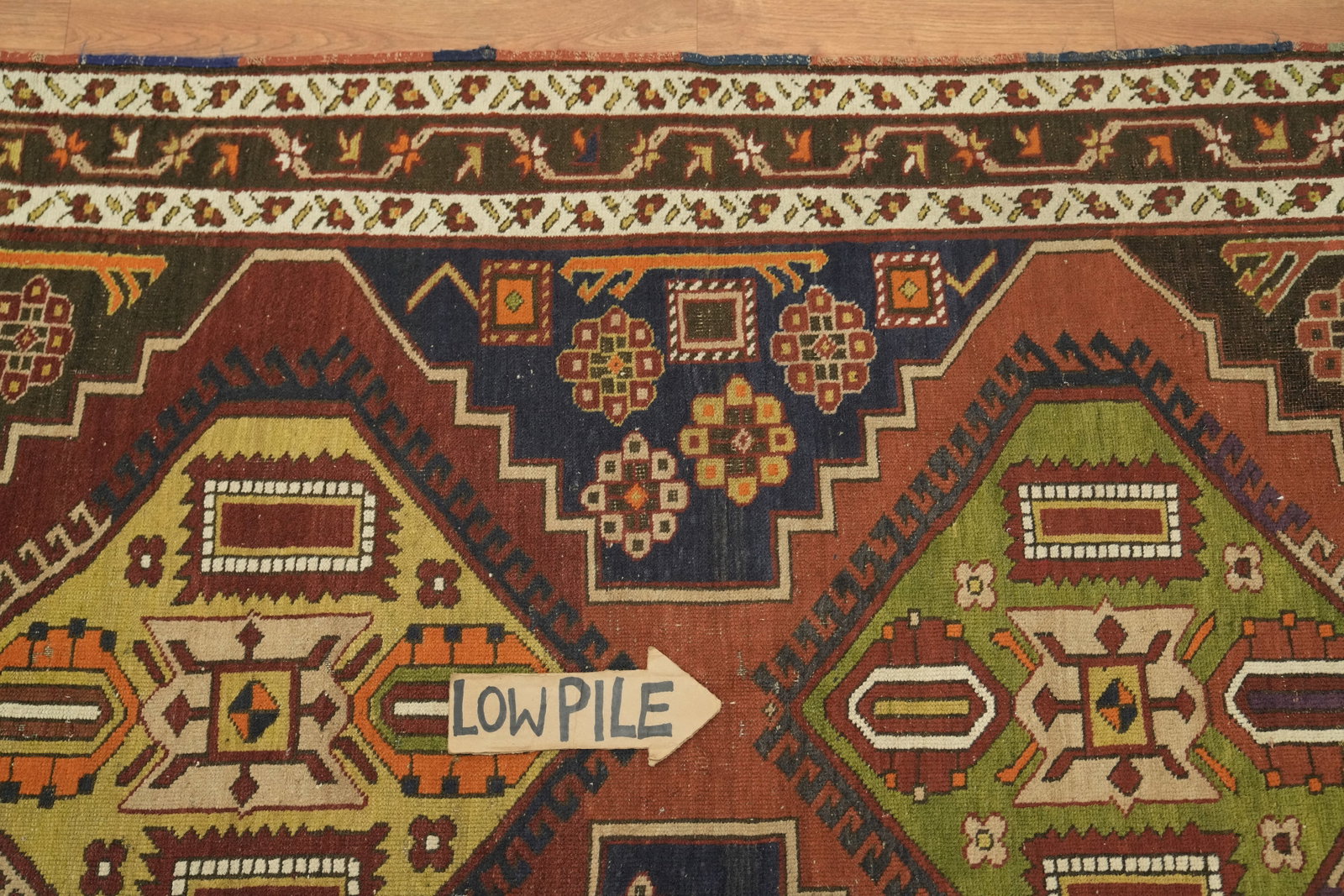 Bakhtiari Persian Wool Rug 4x7 - 12