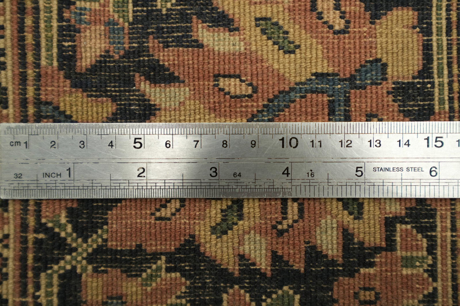 Pre-1900 Vegetable Dye Sarouk Farahan Persian Rug 4x7 - 18
