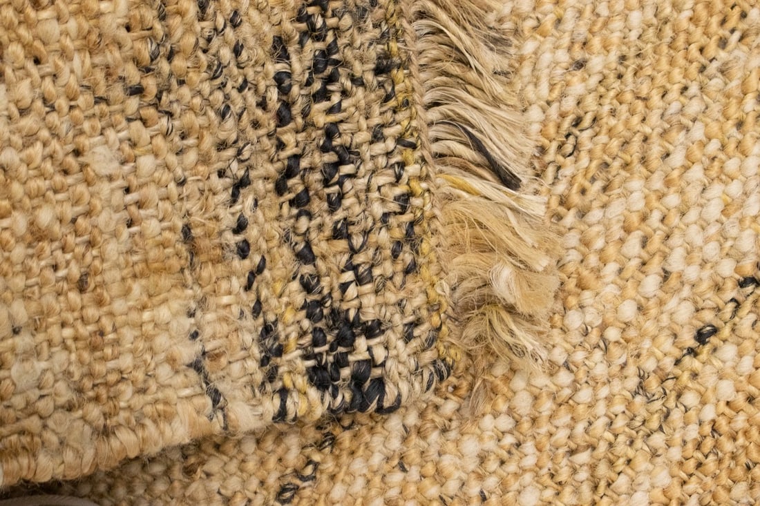 Flat-Weave Wool Jute 2X3 Sumak Modern Rug - 11