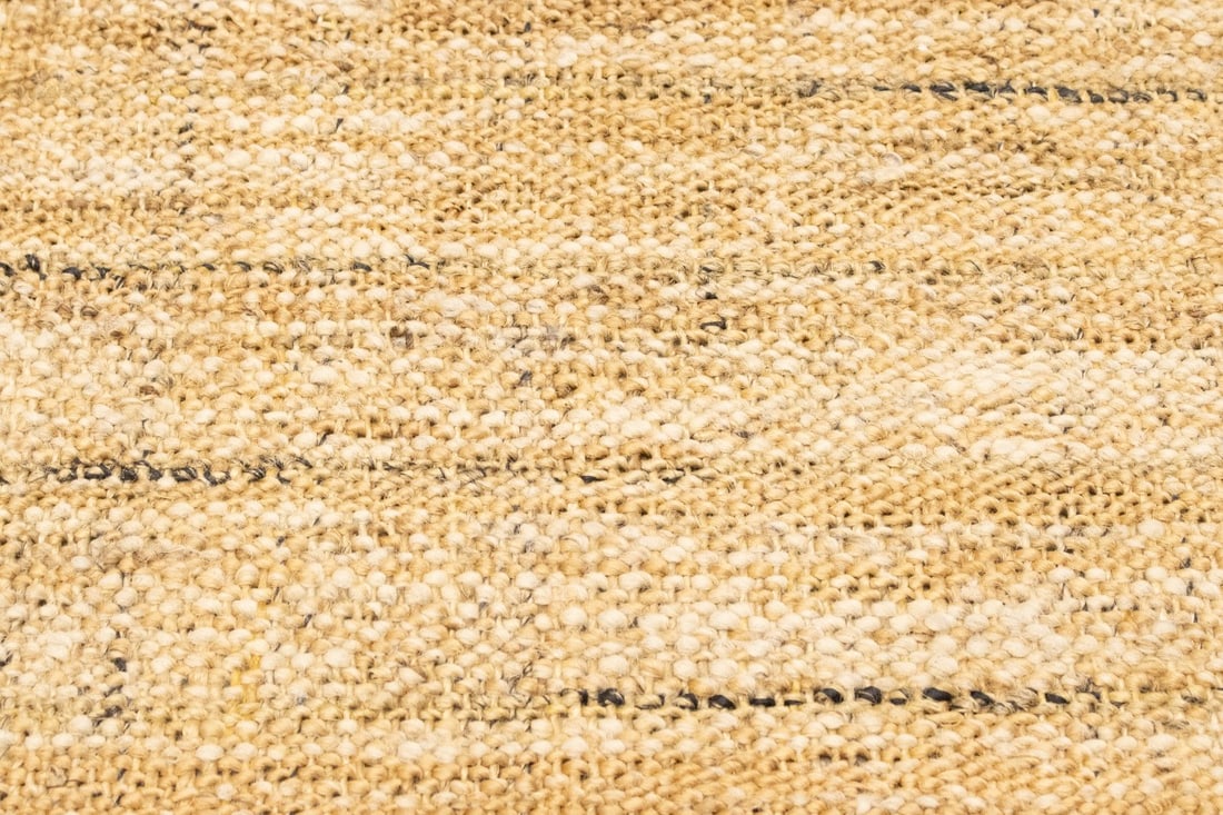 Flat-Weave Wool Jute 2X3 Sumak Modern Rug - 9