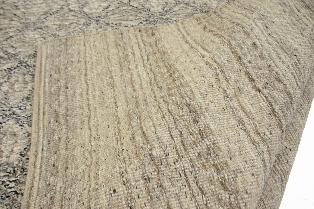 Beige Geometric 8X10 Modern Oriental Rug - 15