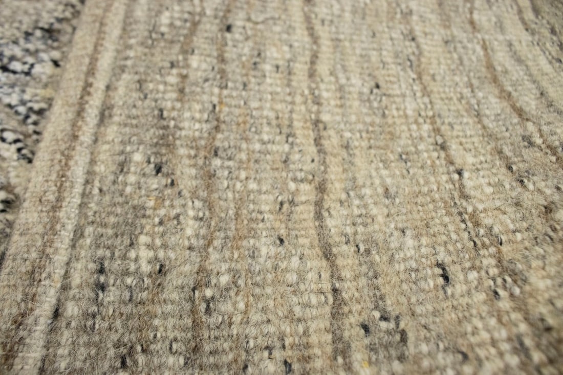 Beige Geometric 8X10 Modern Oriental Rug - 16