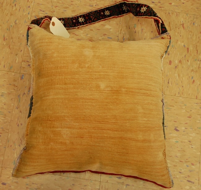 Hand-Made Pillow Cushion Rug 1'6" x 1' 8" - 6