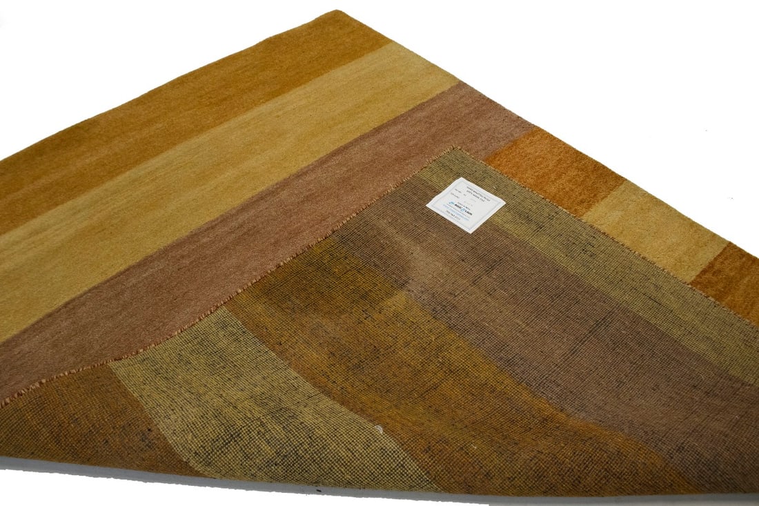 Multicolored Tribal 6X8 Indo-Gabbeh Oriental Rug - 12