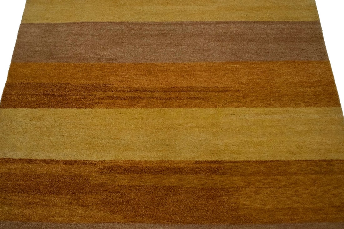 Multicolored Tribal 6X8 Indo-Gabbeh Oriental Rug - 4