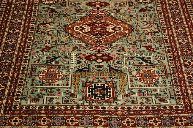 CAUCASIAN SHIRVAN RUG 4.7x11 - 12