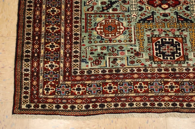 CAUCASIAN SHIRVAN RUG 4.7x11 - 3
