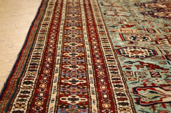 CAUCASIAN SHIRVAN RUG 4.7x11 - 9