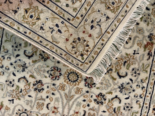 Fine Silk and wool Runner 2.8x8.1 - 10