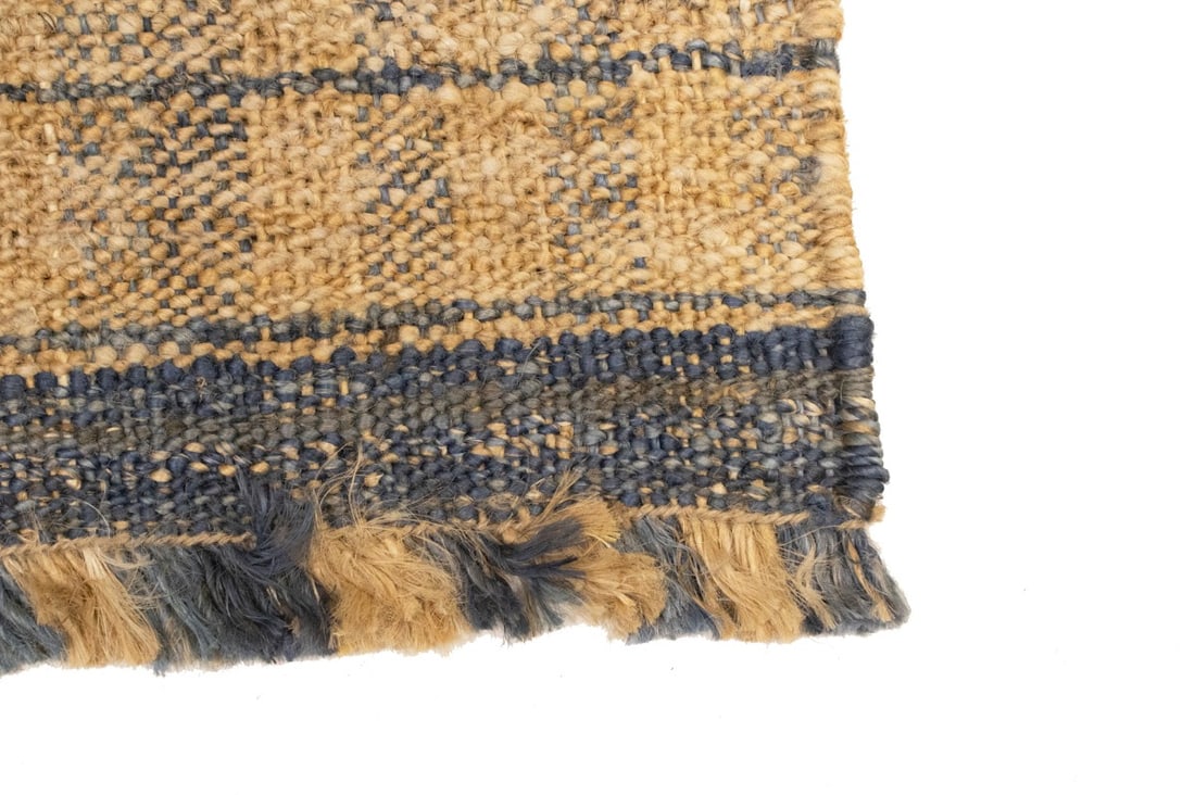 Flat-Weave Wool Jute 2X3 Sumak Modern Rug - 11
