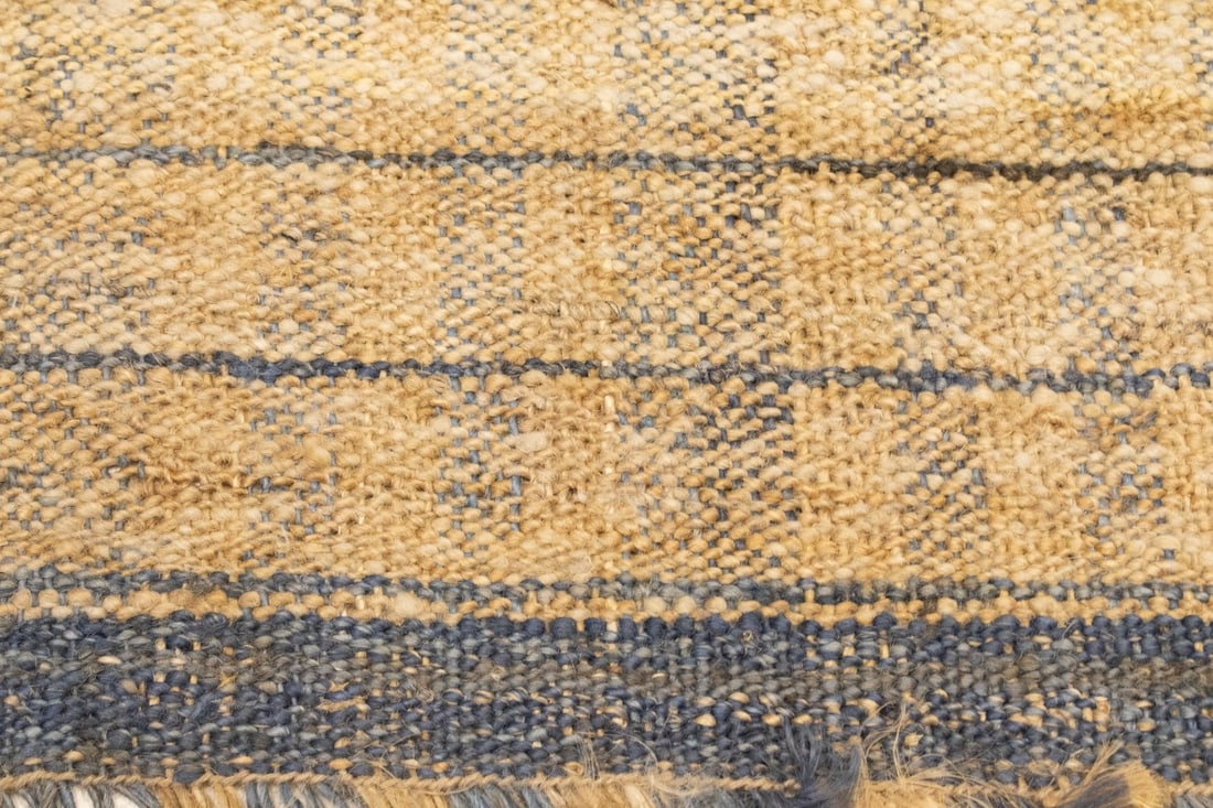 Flat-Weave Wool Jute 2X3 Sumak Modern Rug - 8
