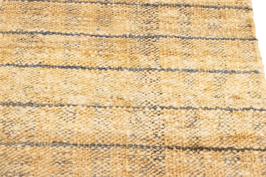Flat-Weave Wool Jute 2X3 Sumak Modern Rug - 9