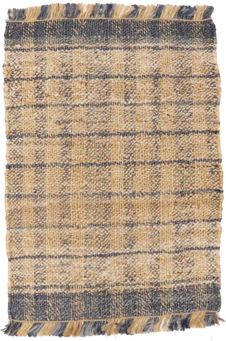 Flat-Weave Wool Jute 2X3 Sumak Modern Rug (1 of 11)