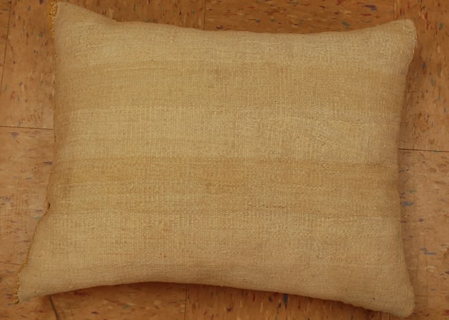 Hand-Made Pillow Cushion Rug 1'6" x 1' 8": Title:Hand-Made Pillow Cushion Rug 1'6" x 1' 8" Description:Antique detailed design hand made functional_useable pillow_cushion with exact size of 1'6" x 1' 8" the pillow is filled with poly- fil