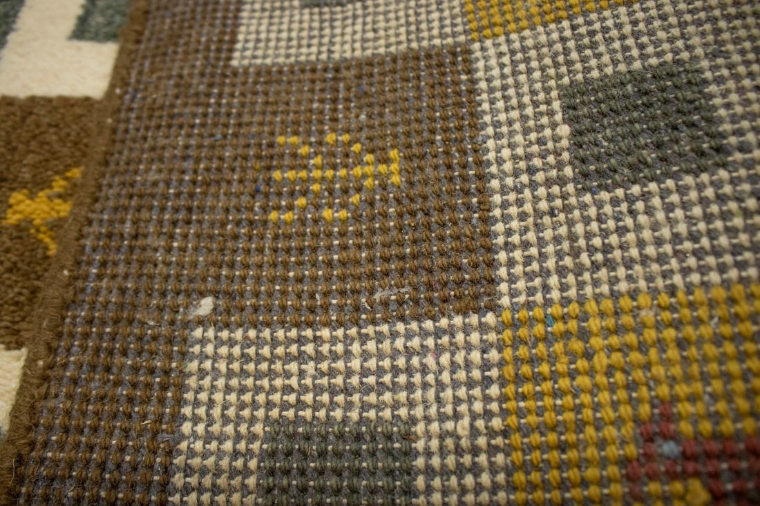 Multicolored Tribal 2X4 Indo-Gabbeh Oriental Rug - 12