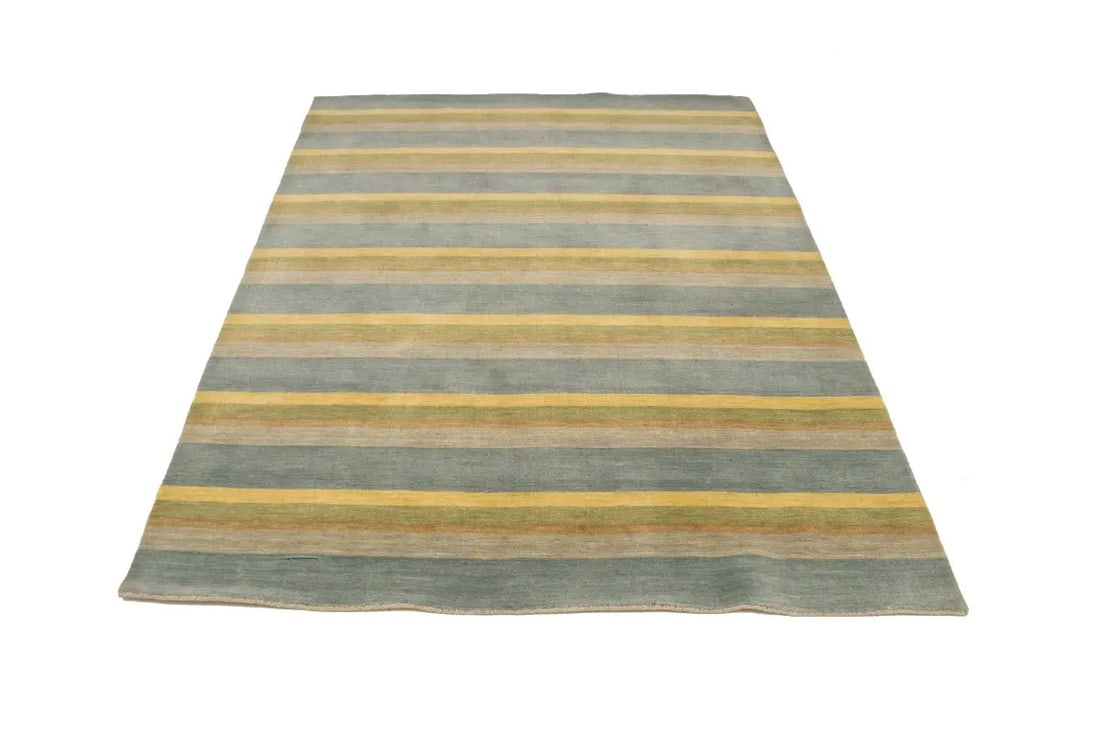 Multicolored Stripes 6X8 Lori Gabbeh Oriental Rug - 14