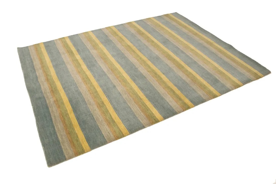 Multicolored Stripes 6X8 Lori Gabbeh Oriental Rug - 5