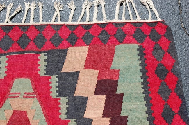 CAUCASIAN KILIM 4.7x13.2 - 5