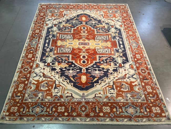 Magnificent Serapi Design Rug 8x10.7 (1 of 7)