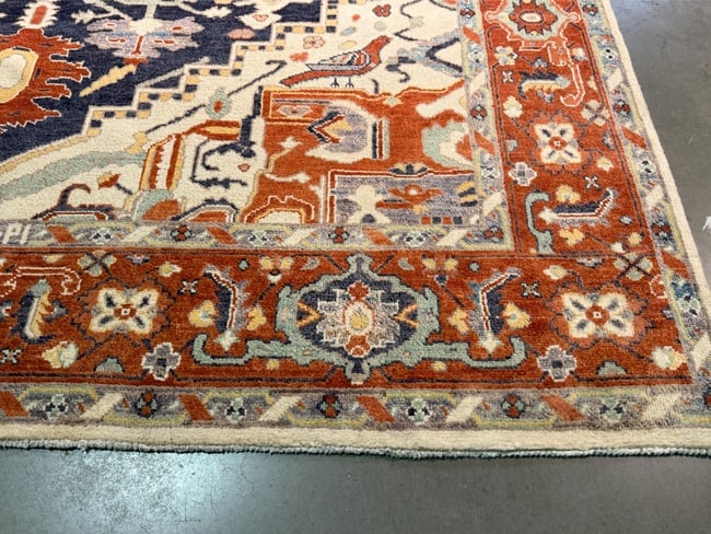 Magnificent Serapi Design Rug 8x10.7 - 2