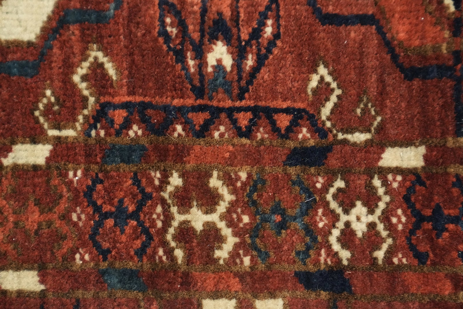 Bokhara Oriental Wool Area Rug 7x11 - 12