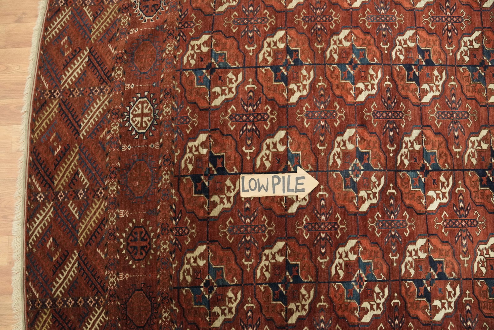 Bokhara Oriental Wool Area Rug 7x11 - 14