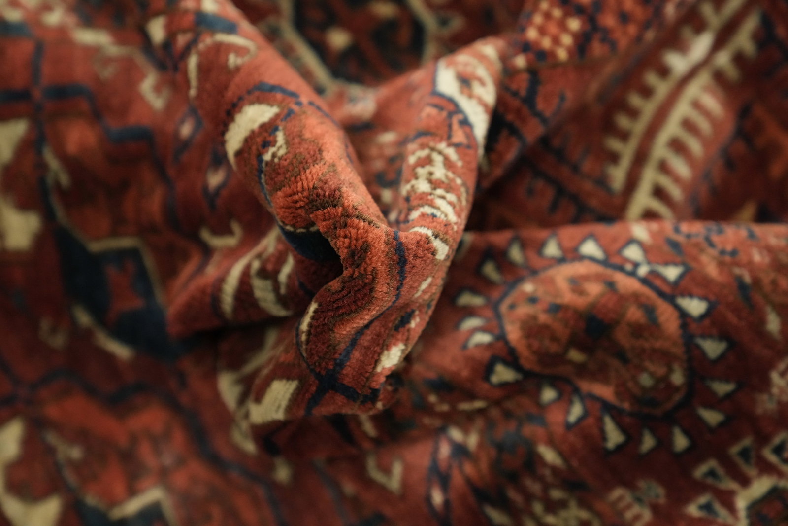 Bokhara Oriental Wool Area Rug 7x11 - 18