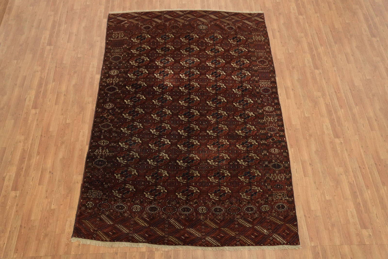Bokhara Oriental Wool Area Rug 7x11 - 5