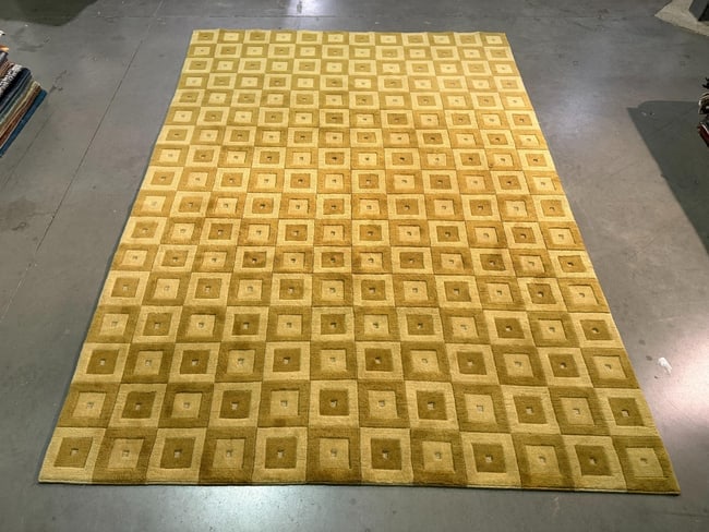 Exquisite Carved Modern Rug 8x11 - 2