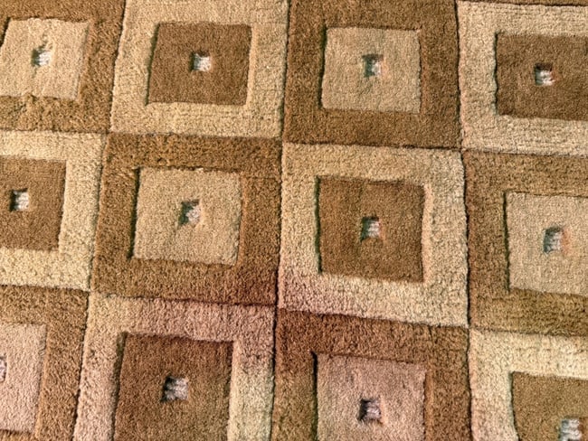 Exquisite Carved Modern Rug 8x11 - 4