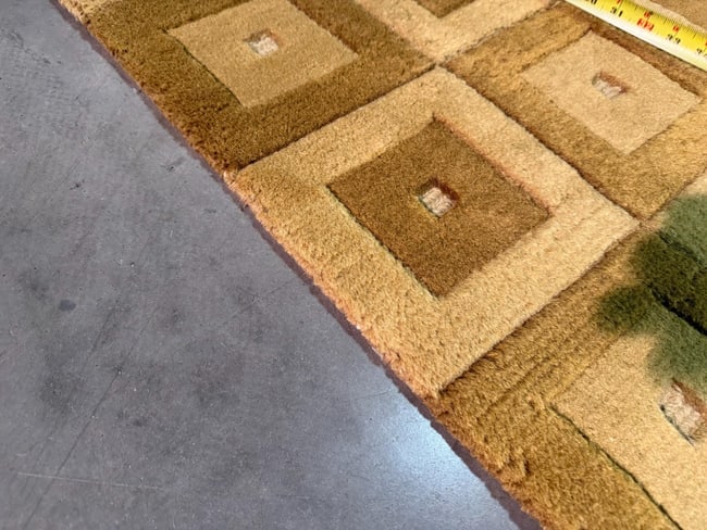 Exquisite Carved Modern Rug 8x11 - 5