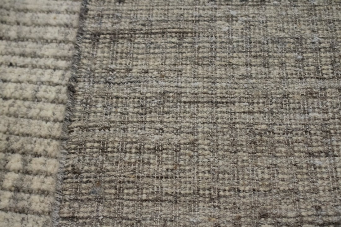 Cream Geometric 8X10 Oriental Modern Rug - 16