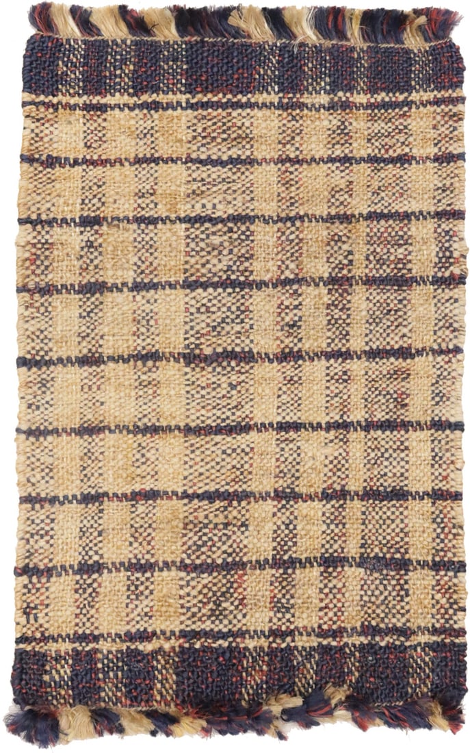 Flat-Weave Wool Jute 2X3 Sumak Modern Rug (1 of 10)