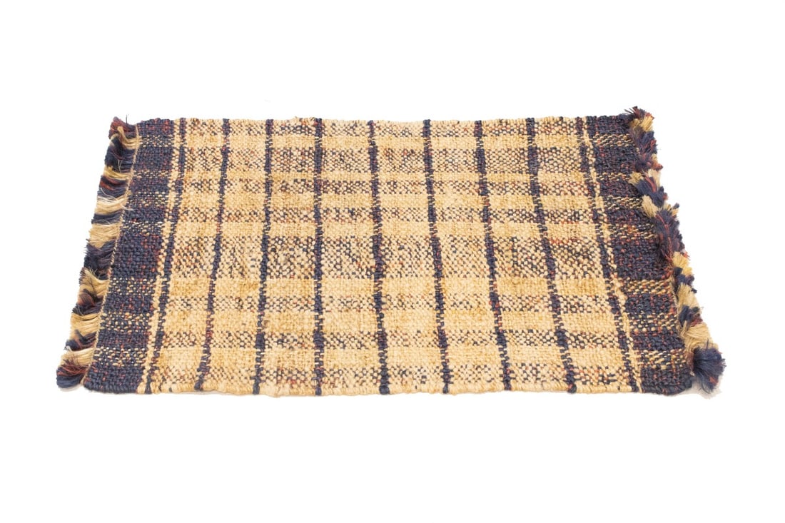 Flat-Weave Wool Jute 2X3 Sumak Modern Rug - 5