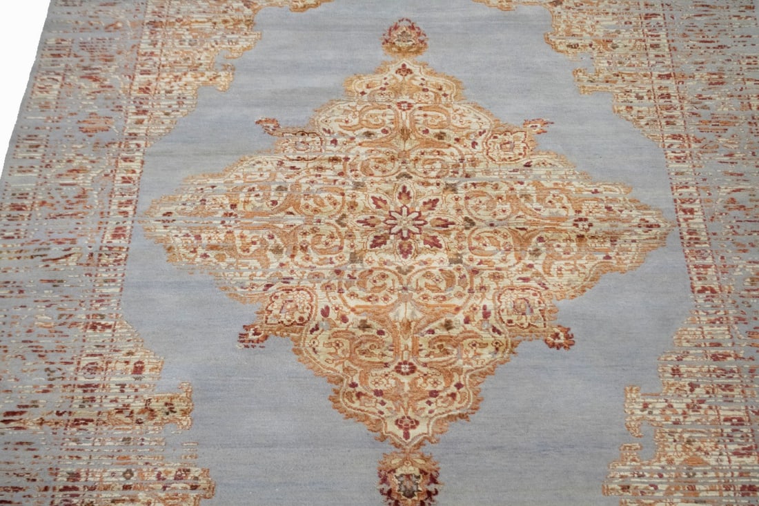 Floral Transitional 6X8 Oriental Rug - 4