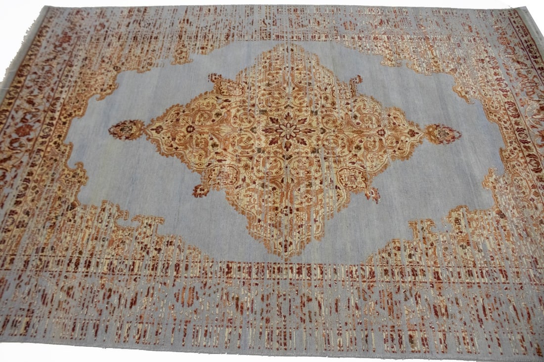 Floral Transitional 6X8 Oriental Rug - 5