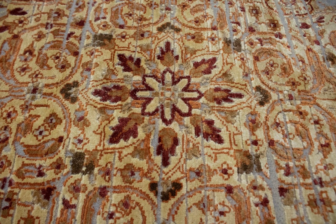 Floral Transitional 6X8 Oriental Rug - 7
