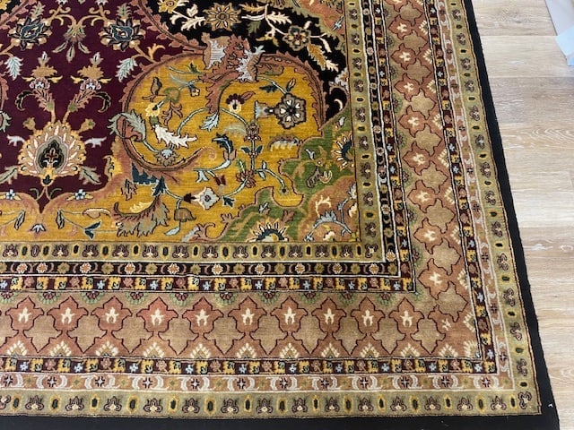 Fine Indo Persian Farrahan Rug-5384 - 3