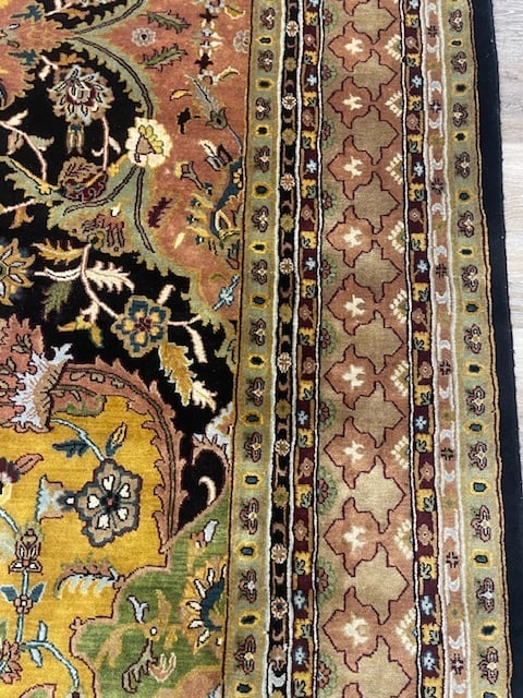 Fine Indo Persian Farrahan Rug-5384 - 4